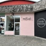 Front view of the retail space